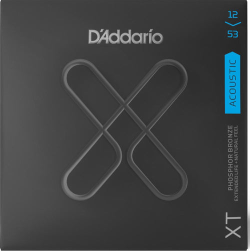 D'Addario, XT Phosphor Bronze Acoustic Guitar Strings 12/53 D'Addario &Co. Inc Guitar Accessories for sale canada