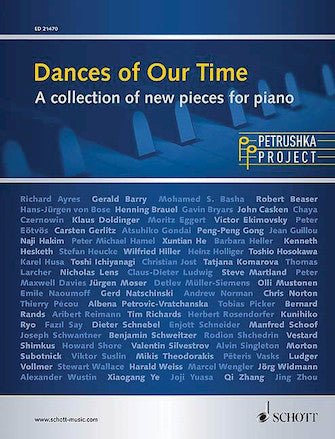 Dances of Our Time, A collection of new pieces for piano, Petrushka Project Default Hal Leonard Corporation Music Books for sale canada