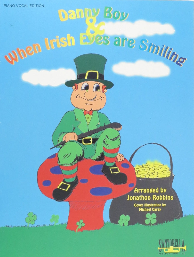 Danny Boy & Irish Eyes, Piano Vocal Edition Default Santorella Publications Music Books for sale canada