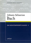 Das Wohltemperierte Klavier II, Johann Sebastian Bach - Urtext Konemann Music Budapest Music Books for sale canada