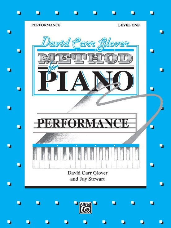 David Carr Glover Method for Piano: Performance, Level 1 Alfred Music Publishing Music Books for sale canada