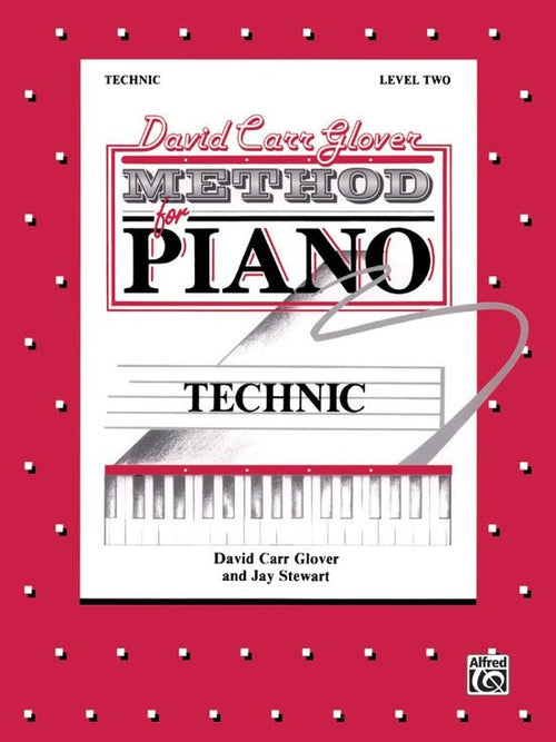 David Carr Glover Method for Piano: Technic, Level 2 Alfred Music Publishing Music Books for sale canada