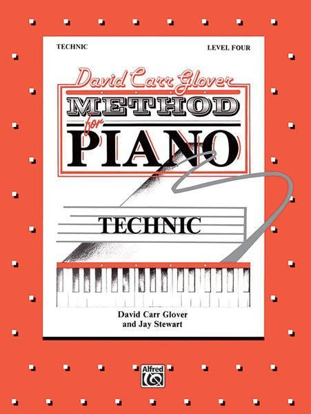 David Carr Glover Method for Piano: Technic, Level 4 Alfred Music Publishing Music Books for sale canada