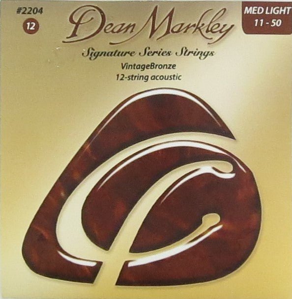 Dean Markley, Signature Series VintageBronze, 12-String Guitar Strings, Med Light Dean Markley Strings, Inc. Guitar Accessories for sale canada
