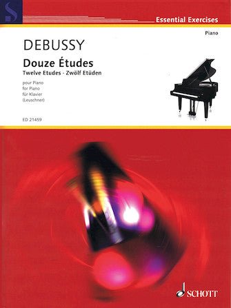 Debussy, Douze Etudes (Twelve Etudes) for Piano Hal Leonard Corporation Music Books for sale canada