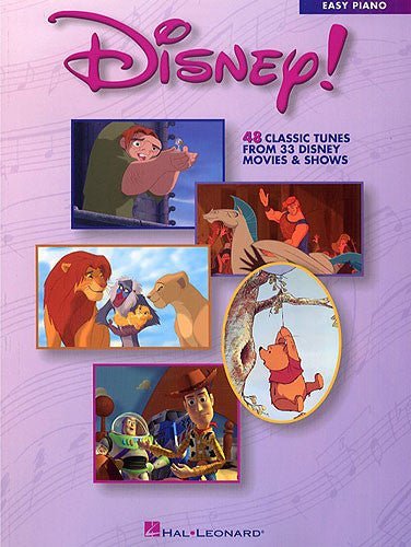 Disney 48 Classic Tunes From 33 Disney Movies & Shows Easy Piano Hal Leonard Corporation Music Books for sale canada
