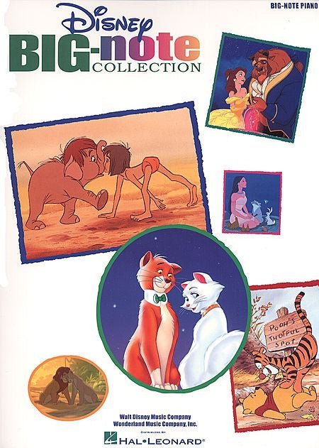 Disney Big-Note Collection Hal Leonard Corporation Music Books for sale canada,073999160567