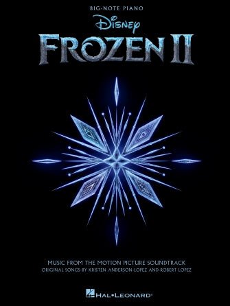 Disney Frozen II Big-Note Hal Leonard Corporation Music Books for sale canada