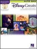 Disney Greats for Alto Sax Instrumental Play-Along Pack Default Hal Leonard Corporation Music Books for sale canada