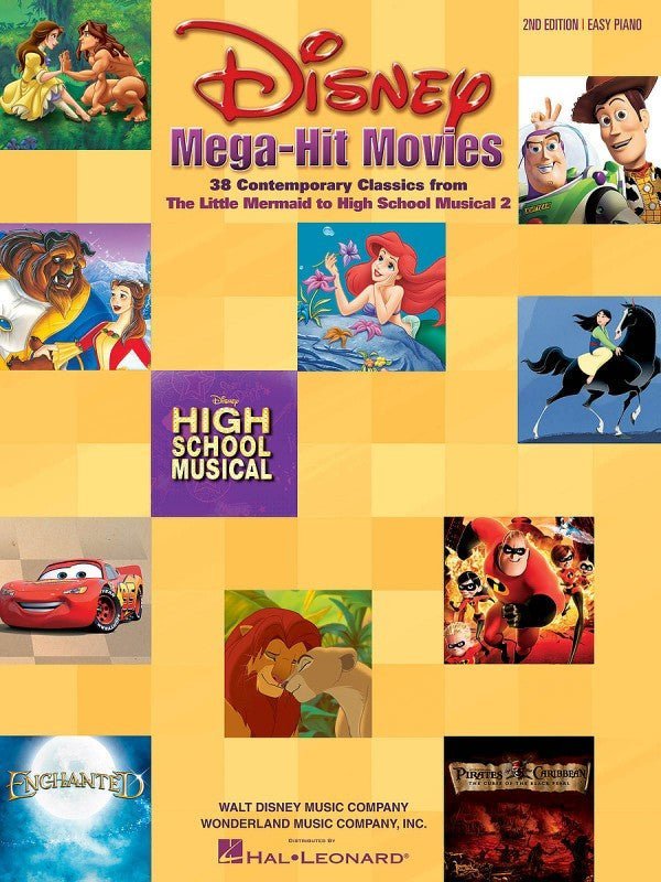 Disney Mega-Hit Movies Hal Leonard Corporation Music Books for sale canada