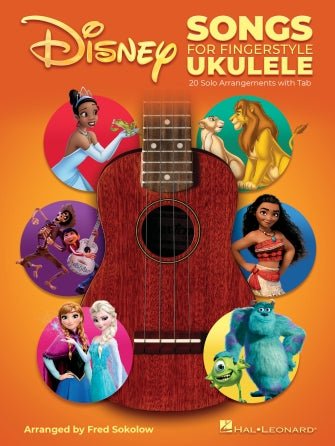 Disney Songs for Fingerstyle Ukulele Hal Leonard Corporation Music Books for sale canada