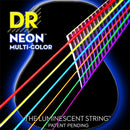 DR Neon Acoustic Guitar Strings, Luminescent 12-54 DR Guitar Accessories for sale canada