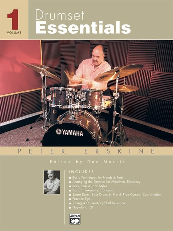 Drumset Essentials, Volume 1, Book & CD Alfred Music Publishing Music Books for sale canada