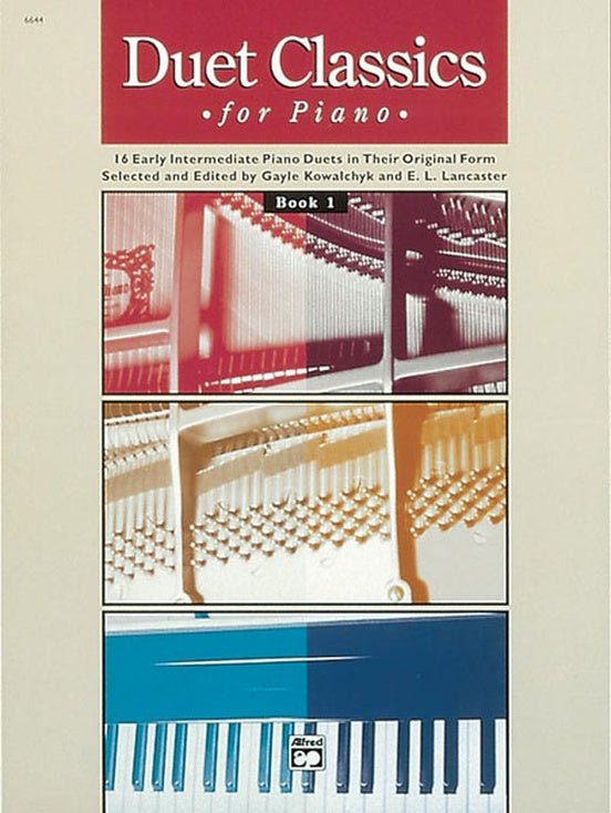 Duet Classics for Piano, Book 1 Alfred Music Publishing Music Books for sale canada