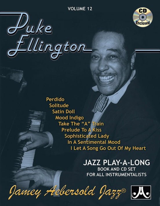 Duke Ellington Volume 12, Jamey Aebersold Jazz Jamey Aebersold Jazz Music Books for sale canada