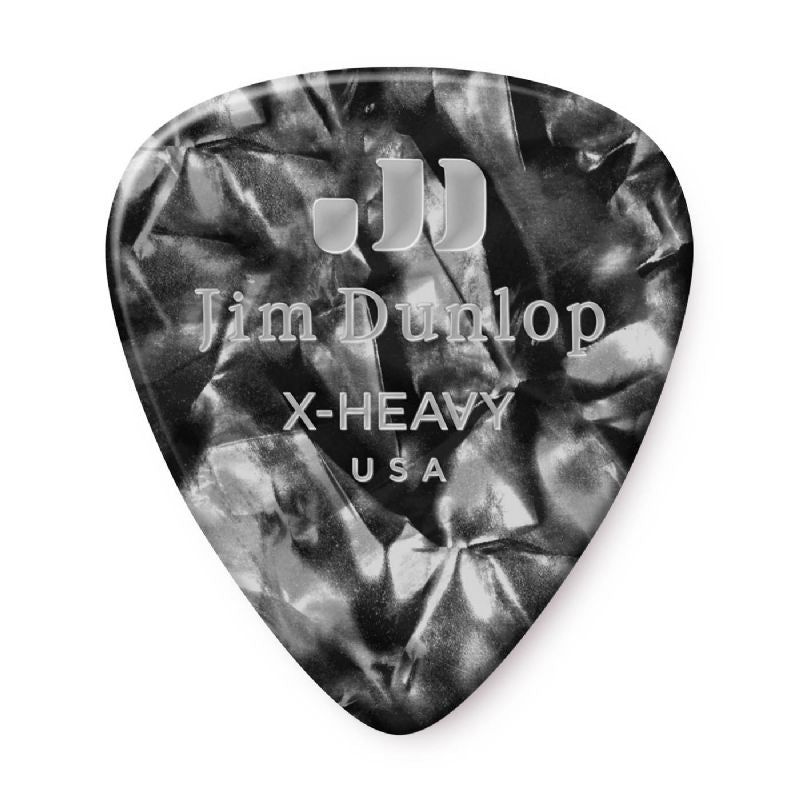 Dunlop Black Pearloid Celluloid Guitar Pick (12/Bag) Jim Dunlop Guitar Accessories for sale canada