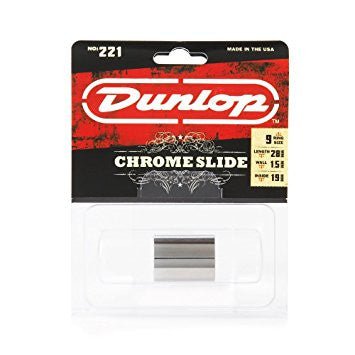 Dunlop Chrome Guitar Slide 221 Chrome Slide Guitar Medium Knuckle Dunlop Guitar Accessories for sale canada