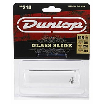 Dunlop Glass Guitar Slide 210 Glass Slide Bottleneck Medium Size Dunlop Guitar Accessories for sale canada