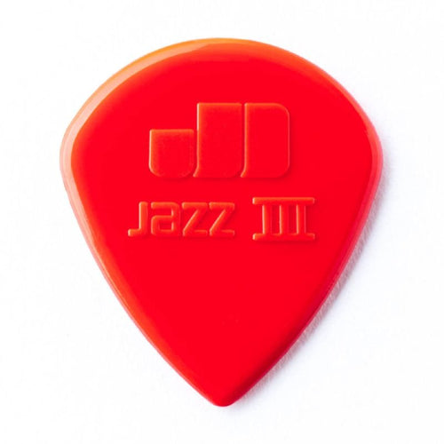 Dunlop Nylon Jazz III (6 Pack) Nylon Red Dunlop Guitar Accessories for sale canada