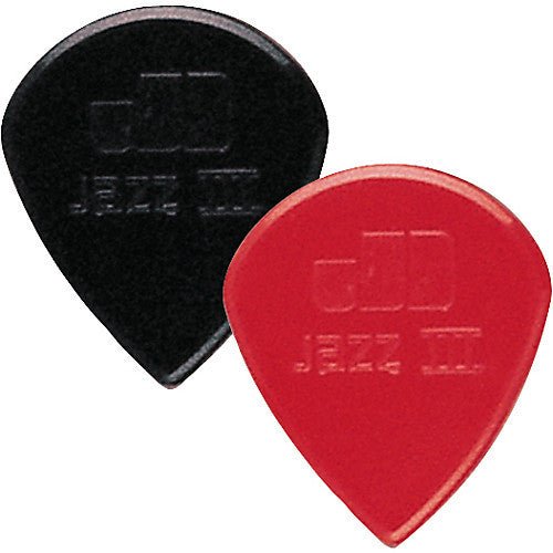 Dunlop Nylon Jazz III (6 Pack) Nylon Red Dunlop Guitar Accessories for sale canada