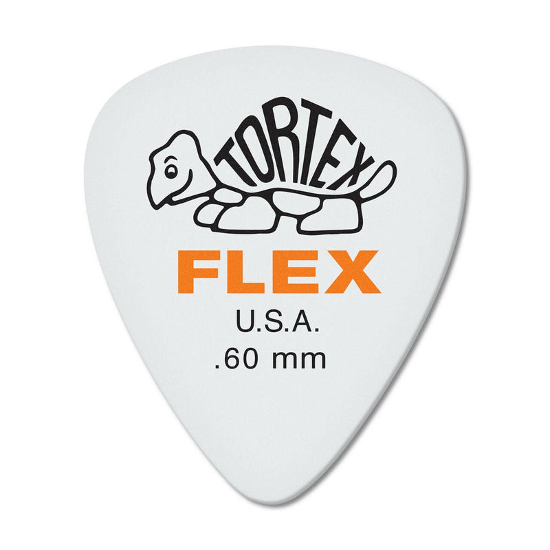 Dunlop TORTEX® FLEX™ Standard Pick .60mm Dunlop Guitar Accessories for sale canada