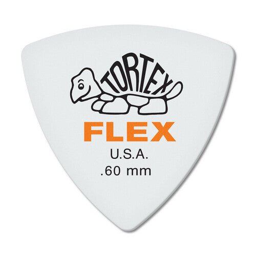 Dunlop TORTEX® FLEX™ TRIANGLE Guitar Picks (6 Pack) .60MM Jim Dunlop Guitar Accessories for sale canada