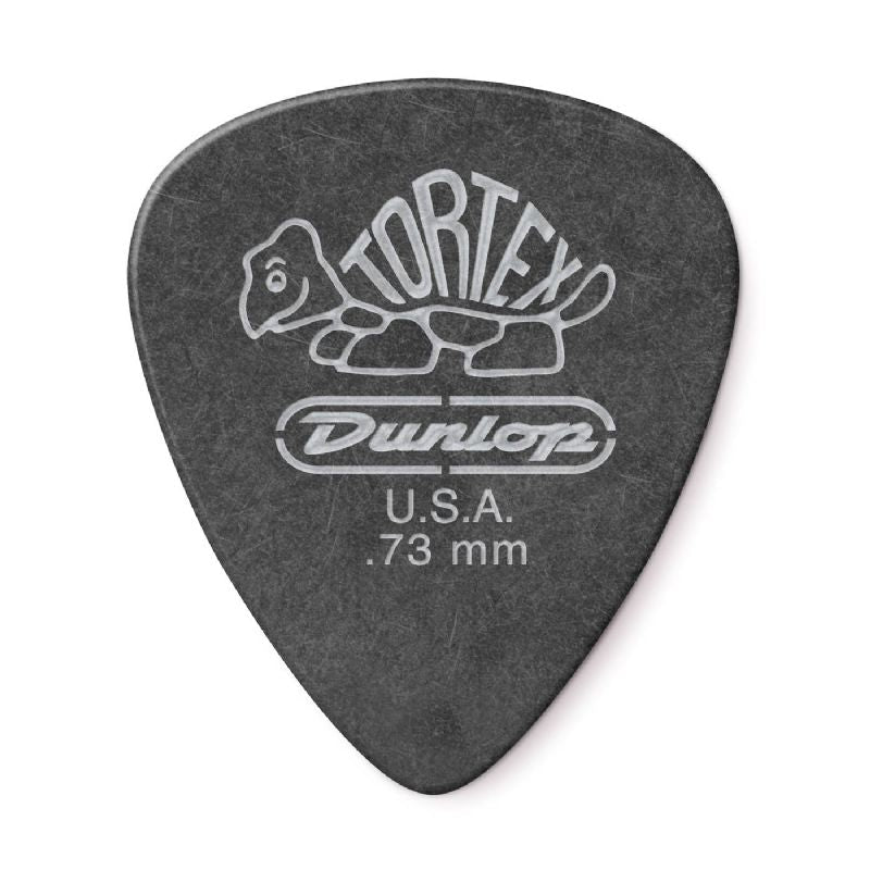 Dunlop TORTEX® STANDARD Guitar Picks (12 Pack) .73mm Pitch Black Jim Dunlop Guitar Accessories for sale canada