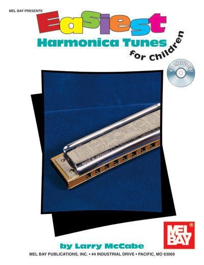 Easiest Harmonica Tunes for Children (Book & CD) Default Mel Bay Publications, Inc. Music Books for sale canada