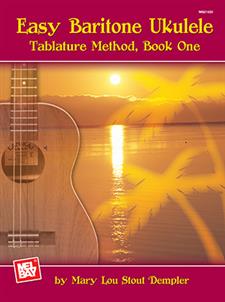 Easy Baritone Ukulele, Tablature Method, Book One Mel Bay Publications, Inc. Music Books for sale canada