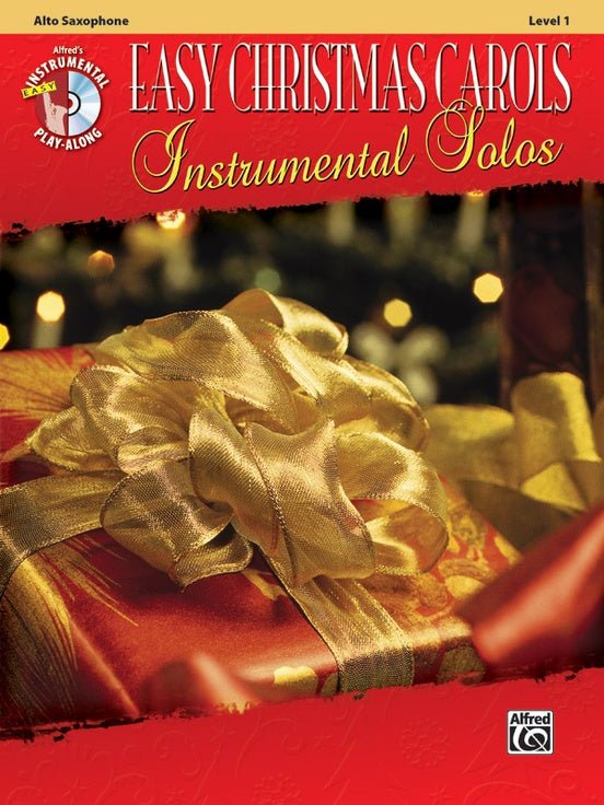 Easy Christmas Carols Instrumental Solos Alto Saxophone Alfred Music Publishing Music Books for sale canada