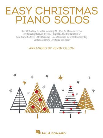 EASY CHRISTMAS PIANO SOLOS Hal Leonard Corporation Music Books for sale canada