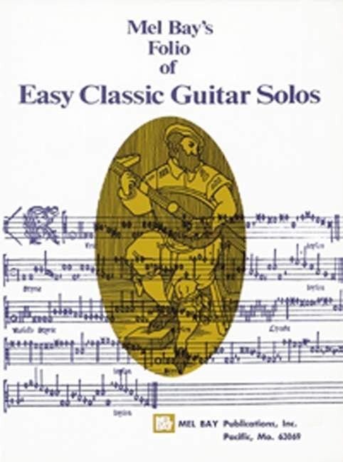 Easy Classic Guitar Solos Mel Bay Publications, Inc. Music Books for sale canada