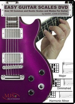 Easy Guitar Scales DVD MJS Music & Entrertainment DVD for sale canada