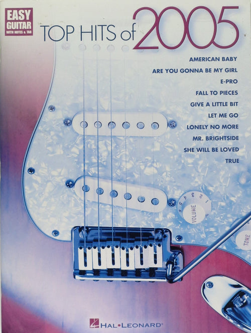 Easy Guitar, Top Hits of 2005 Hal Leonard Corporation Music Books for sale canada