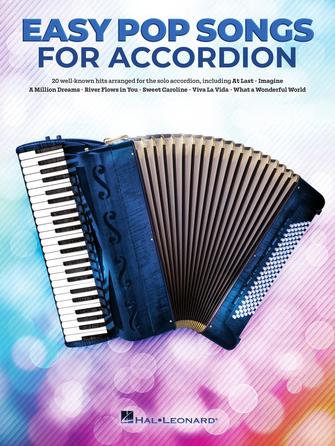 EASY POP SONGS FOR ACCORDION Hal Leonard Corporation Music Books for sale canada