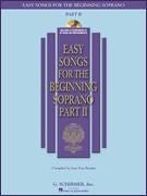 Easy Songs for the Beginning Soprano - Part II, Book & CD Default Hal Leonard Corporation Music Books for sale canada