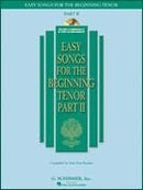 Easy Songs for the Beginning Tenor - Part II, Book & CD Default Hal Leonard Corporation Music Books for sale canada