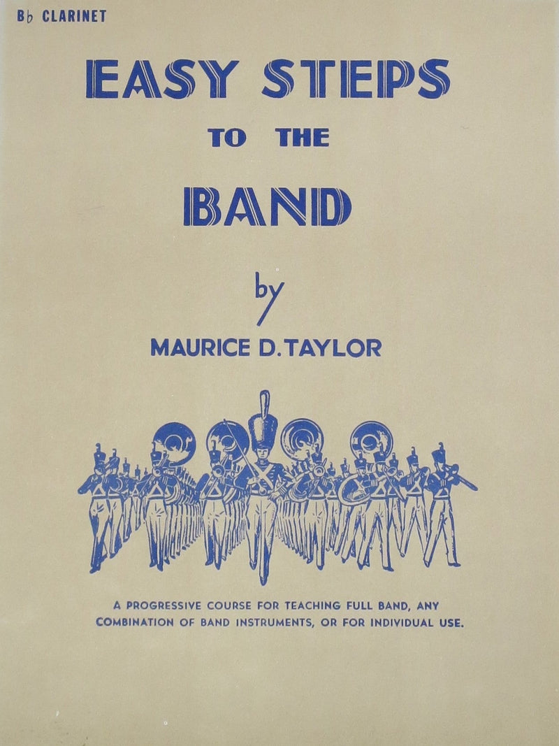 Easy Steps To The Band /Bb Clarinet CPP Belwin,Inc Music Books for sale canada