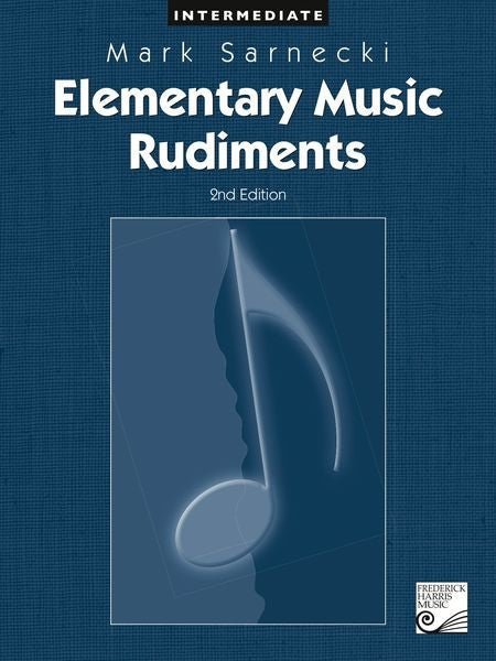 Elementary Music Rudiments, 2nd Edition: Intermediate Default Frederick Harris Music Music Books for sale canada
