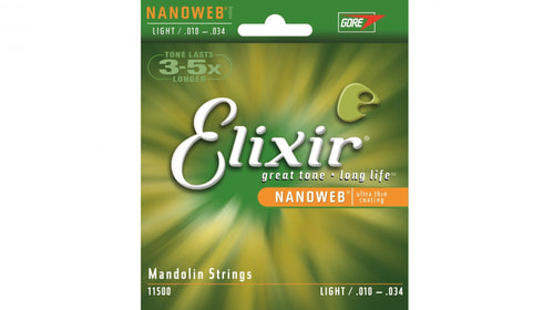 Elixir Mandolin Strings Set Light Elixir Stringed Accessories for sale canada
