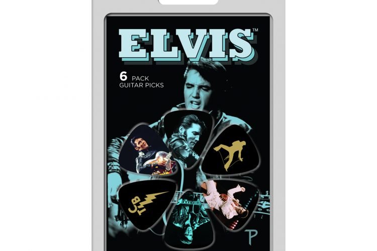 Elvis Presley Official Licensing Variety 6 Pack Guitar Picks Perri's Accessories for sale canada