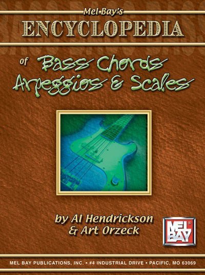 Encyclopedia of Bass Chords, Arpeggios and Scales Default Mel Bay Publications, Inc. Music Books for sale canada