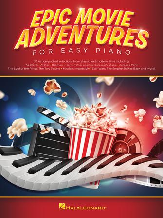 EPIC MOVIE ADVENTURES FOR EASY PIANO Hal Leonard Corporation Music Books for sale canada