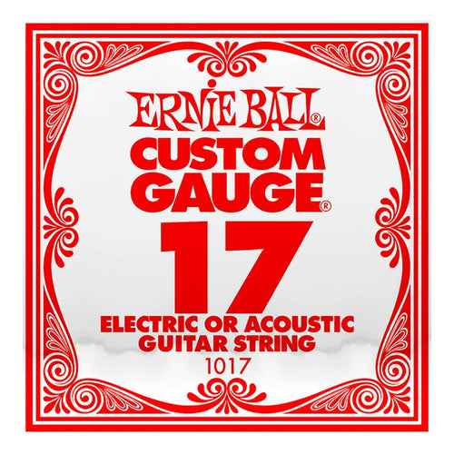 Ernie Ball 1017 Nickel Wound Electric Custom Gauge Electric Guitar String - 0.017 Ernie Ball Guitar Accessories for sale canada