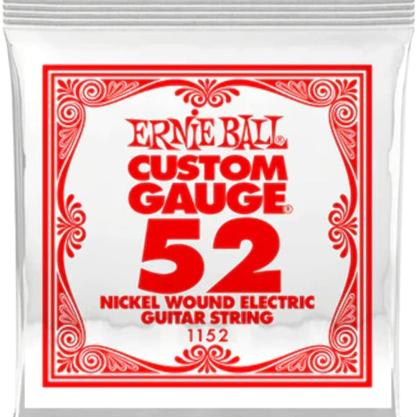 Ernie Ball Nickel Wound .052 Electric Guitar Single String