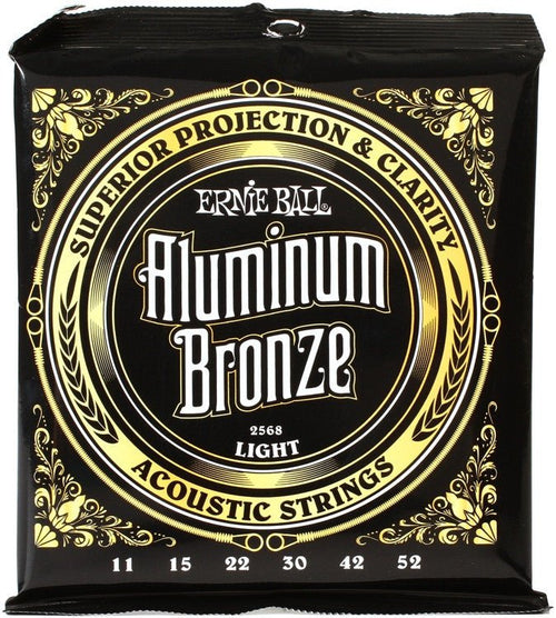 Ernie Ball Aluminum Bronze Acoustic Guitar Strings Light / 11-52 Ernie Ball Guitar Accessories for sale canada