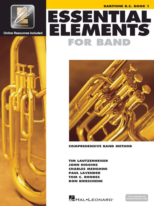 ESSENTIAL ELEMENTS FOR BAND – BARITONE B.C. BOOK 1 WITH EEI Book Hal Leonard Corporation Music Books for sale canada