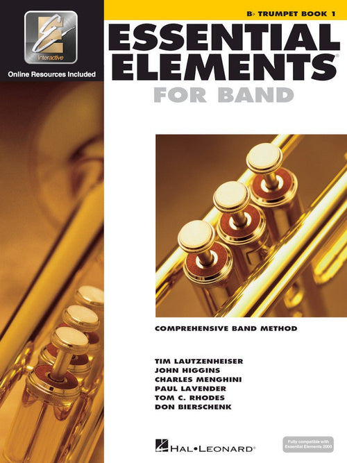ESSENTIAL ELEMENTS FOR BAND – BB TRUMPET BOOK 1 WITH EEI Hal Leonard Corporation Music Books for sale canada
