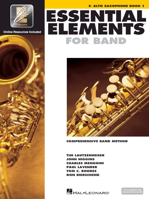 ESSENTIAL ELEMENTS FOR BAND – Eb ALTO SAXOPHONE BOOK 1 WITH EEI Book Hal Leonard Corporation Music Books for sale canada
