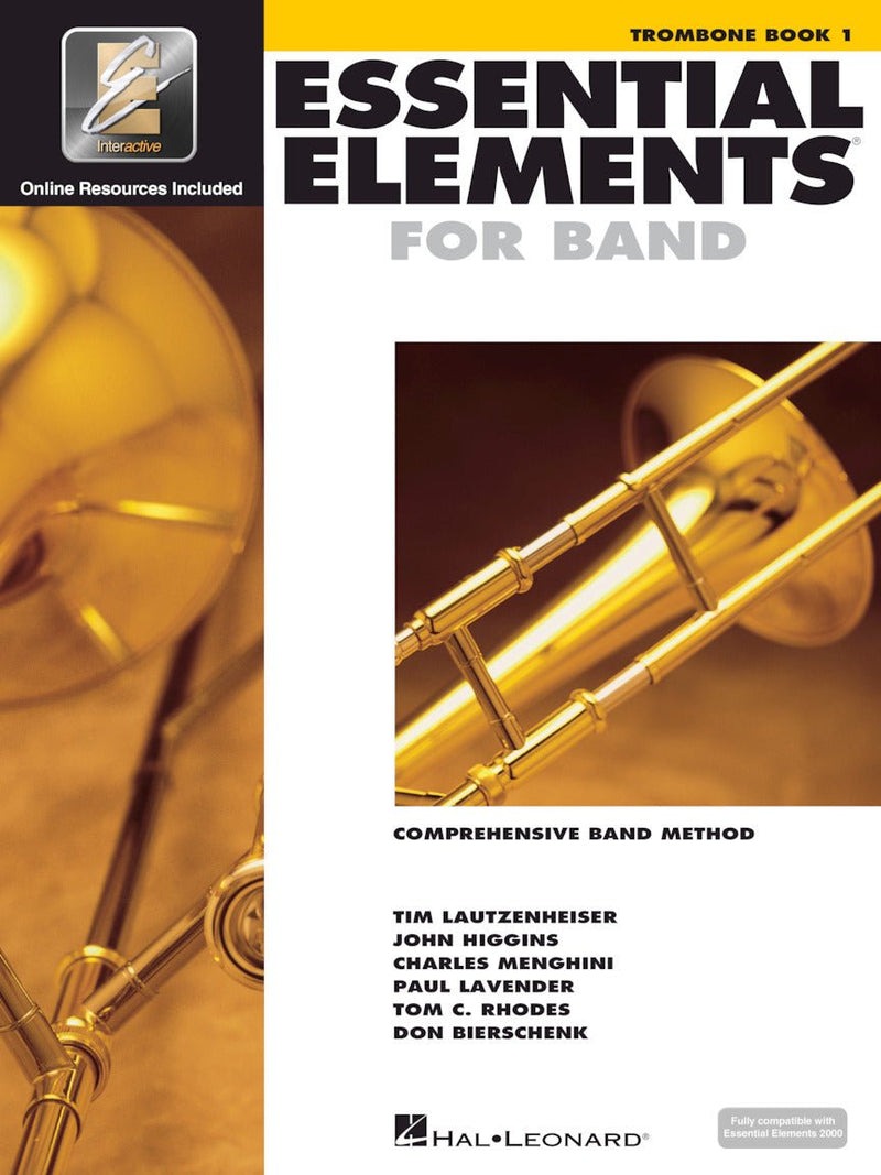 ESSENTIAL ELEMENTS FOR BAND – TROMBONE BOOK 1 WITH EEI Hal Leonard Corporation Music Books for sale canada